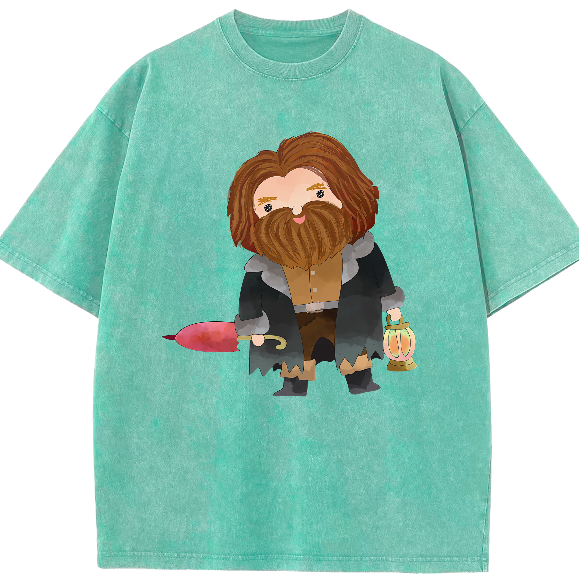 （画像用） Harry Potter ハリー・ポッターシリーズ 綿100% ヴィンテージ風 半袖Tシャツ（フロントプリント）